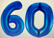 Age 60 Number Foil Balloons The Ultimate Balloon And Party Shop Cheltenham & Gloucester Balloons & Fancy Dress 