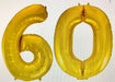 Age 60 Number Foil Balloons The Ultimate Balloon And Party Shop Cheltenham & Gloucester Balloons & Fancy Dress 