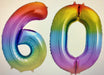 Age 60 Number Foil Balloons The Ultimate Balloon And Party Shop Cheltenham & Gloucester Balloons & Fancy Dress 