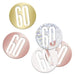 Age 60 Table Confetti- Rose Gold The Ultimate Balloon And Party Shop Cheltenham & Gloucester Balloons & Fancy Dress 