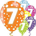 Age 7 Asst Birthday Balloons 6 Pack The Ultimate Balloon And Party Shop Cheltenham & Gloucester Balloons & Fancy Dress 