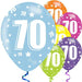 Age 70 Asst Birthday Balloons 6 Pack The Ultimate Balloon And Party Shop Cheltenham & Gloucester Balloons & Fancy Dress 