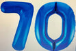 Age 70 Number Foil Balloons The Ultimate Balloon And Party Shop Cheltenham & Gloucester Balloons & Fancy Dress 