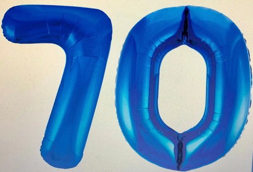 Age 70 Number Foil Balloons The Ultimate Balloon And Party Shop Cheltenham & Gloucester Balloons & Fancy Dress 