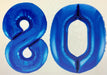 Age 80 Number Foil Balloons The Ultimate Balloon And Party Shop Cheltenham & Gloucester Balloons & Fancy Dress 
