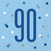 Age 90 Napkins - Blue The Ultimate Balloon And Party Shop Cheltenham & Gloucester Balloons & Fancy Dress 