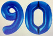 Age 90 Number Foil Balloons The Ultimate Balloon And Party Shop Cheltenham & Gloucester Balloons & Fancy Dress 