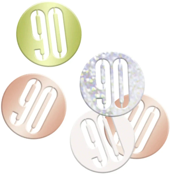 Age 90 Table Confetti- Rose Gold The Ultimate Balloon And Party Shop Cheltenham & Gloucester Balloons & Fancy Dress 