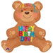 Air Filled Birthday Bear Balloon The Ultimate Balloon And Party Shop Cheltenham & Gloucester Balloons & Fancy Dress 