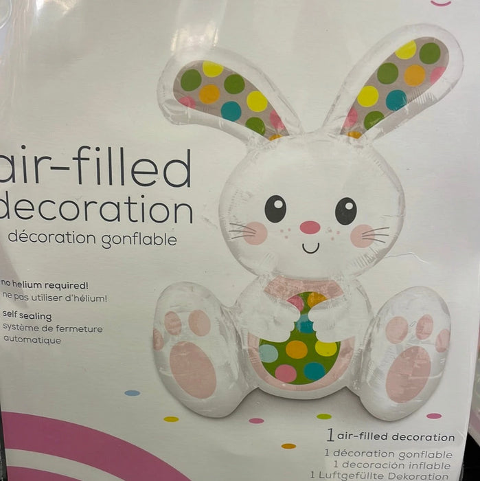 Air Filled Birthday Easter Bunny Balloon The Ultimate Balloon And Party Shop Cheltenham & Gloucester Balloons & Fancy Dress 