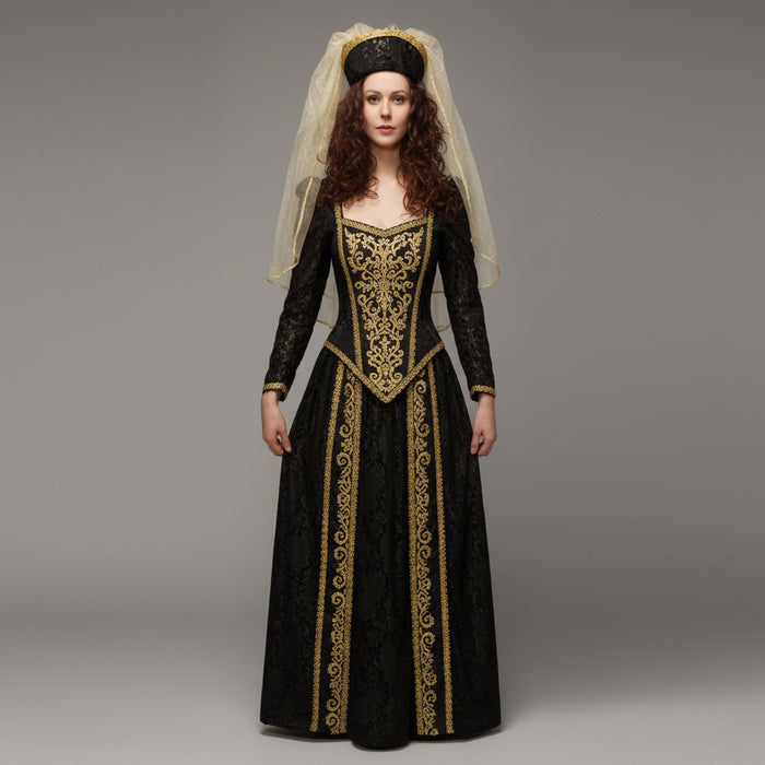 Anne Boleyn/Medieval Queen Hire Costume The Ultimate Balloon And Party Shop Cheltenham & Gloucester Balloons & Fancy Dress 