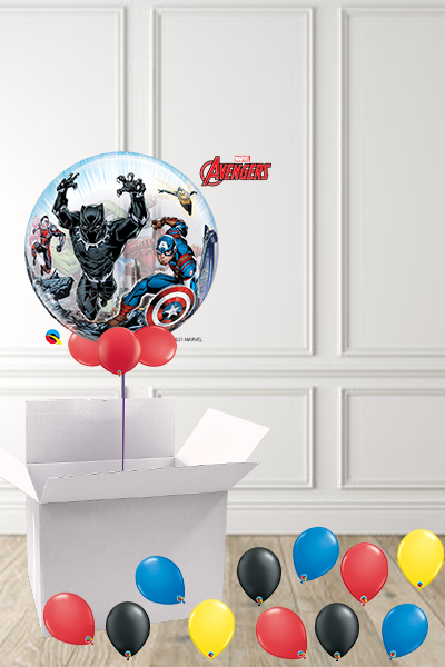 Avengers Bubble in a Box delivered Nationwide - The Ultimate Balloon & Party Shop