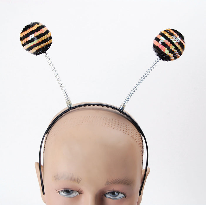Sequin Head Boppers - Bee - The Ultimate Balloon & Party Shop