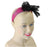 80's Neon Lace Headband - Pink - The Ultimate Balloon & Party Shop