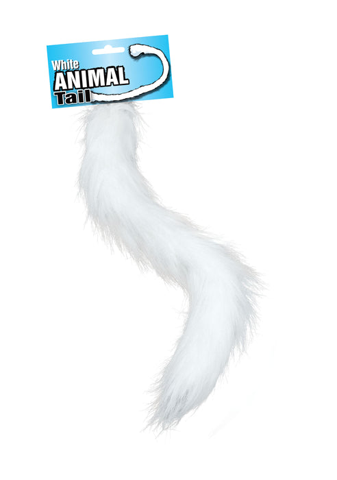 Animal Tail - White - The Ultimate Balloon & Party Shop