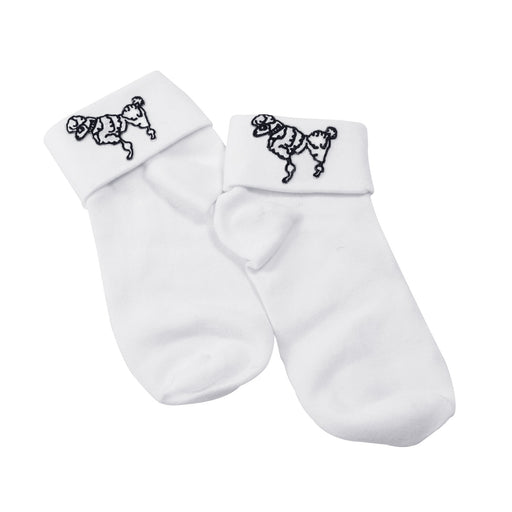 1950's Poodle Print Socks - The Ultimate Balloon & Party Shop