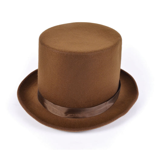 Brown Top Hat (Quality) - The Ultimate Balloon & Party Shop