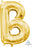 Letter B Foil Balloon - The Ultimate Balloon & Party Shop