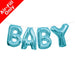 Baby Balloon Banner Kit - Blue The Ultimate Balloon And Party Shop Cheltenham & Gloucester Balloons & Fancy Dress 