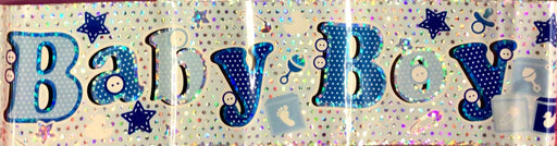 Baby Boy Banner The Ultimate Balloon And Party Shop Cheltenham & Gloucester Balloons & Fancy Dress 