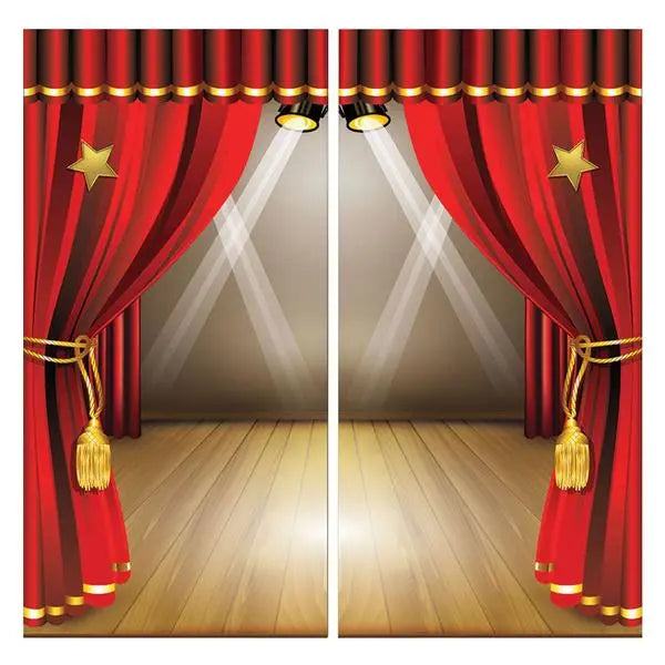 Backdrop Set -  At The Movies The Ultimate Balloon And Party Shop Cheltenham & Gloucester Balloons & Fancy Dress 