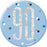 90th Birthday Badge - Blue - The Ultimate Balloon & Party Shop