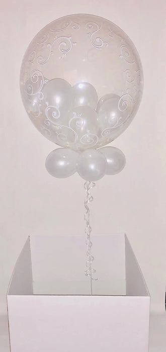 Balloons inside balloons - Personalised Bubble Balloon The Ultimate Balloon And Party Shop Cheltenham & Gloucester Balloons & Fancy Dress 
