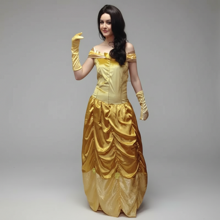 Belle from Beauty & The Beast Hire Costume The Ultimate Balloon And Party Shop Cheltenham & Gloucester Balloons & Fancy Dress 