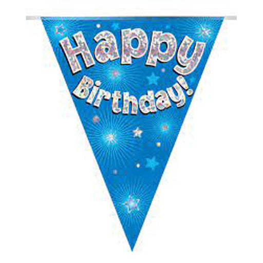 Birthday Bunting - Dark Blue The Ultimate Balloon And Party Shop Cheltenham & Gloucester Balloons & Fancy Dress 