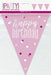 Birthday Bunting - Pink The Ultimate Balloon And Party Shop Cheltenham & Gloucester Balloons & Fancy Dress 