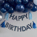 Birthday Letter Bunting With Tassels - Navy The Ultimate Balloon And Party Shop Cheltenham & Gloucester Balloons & Fancy Dress 