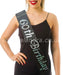 Birthday Sash - Age 60 - Black The Ultimate Balloon And Party Shop Cheltenham & Gloucester Balloons & Fancy Dress 