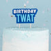 Birthday Tw*t Candle The Ultimate Balloon And Party Shop Cheltenham & Gloucester Balloons & Fancy Dress 