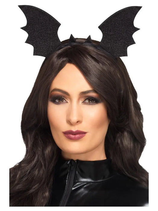 Black Bat Animal Ears Glitter The Ultimate Balloon And Party Shop Cheltenham & Gloucester Balloons & Fancy Dress 