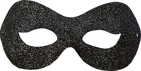 Black Vedova Glitter Eyemask The Ultimate Balloon And Party Shop Cheltenham & Gloucester Balloons & Fancy Dress 