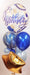 Birthday Bubble Assorted Display - Blue/Gold - The Ultimate Balloon & Party Shop