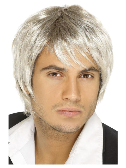 Boy Band Male Blonde/Brown Wig The Ultimate Balloon And Party Shop Cheltenham & Gloucester Balloons & Fancy Dress 