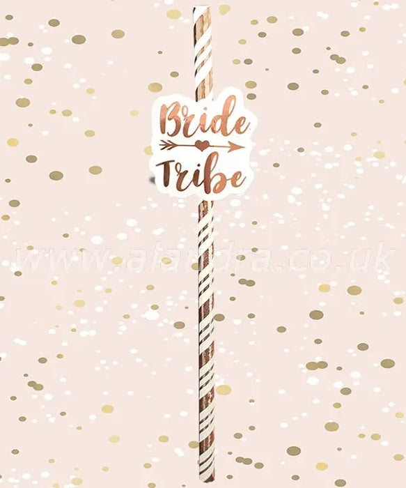 Bride Tribe Paper Straws The Ultimate Balloon And Party Shop Cheltenham & Gloucester Balloons & Fancy Dress 