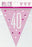 Age 40 Bunting - Pink - The Ultimate Balloon & Party Shop