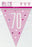 Age 70 Bunting - Pink - The Ultimate Balloon & Party Shop