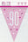Age 90 Bunting - Pink - The Ultimate Balloon & Party Shop
