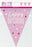 Birthday Bunting - Pink - The Ultimate Balloon & Party Shop