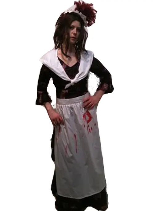 Butcher Lady Victorian Hire Costume The Ultimate Balloon And Party Shop Cheltenham & Gloucester Balloons & Fancy Dress 