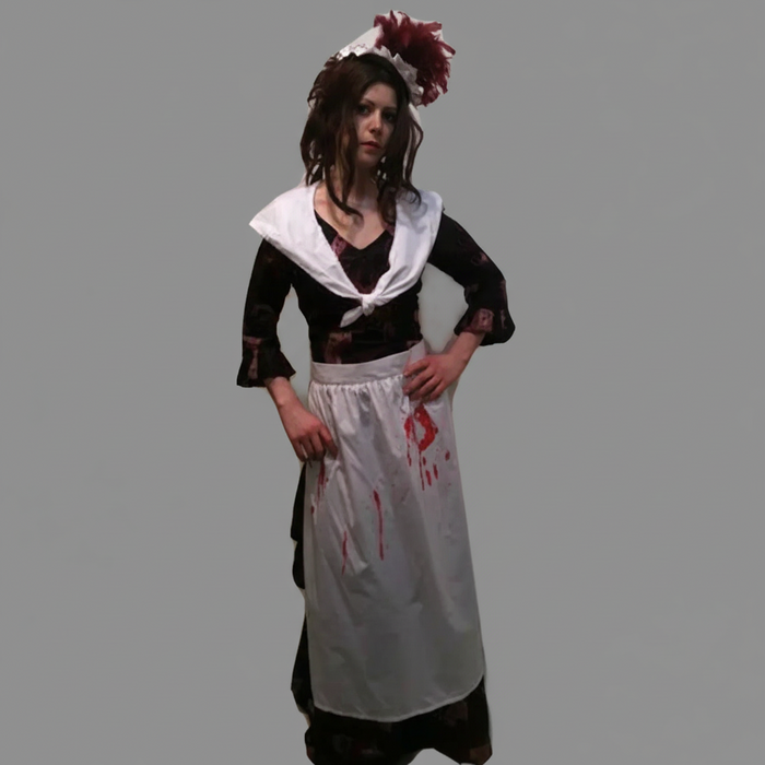 Butcher Lady Victorian Hire Costume The Ultimate Balloon And Party Shop Cheltenham & Gloucester Balloons & Fancy Dress 