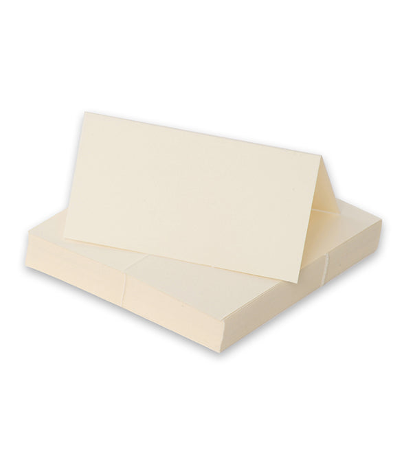 Place Cards - Ivory (Plain) - The Ultimate Balloon & Party Shop