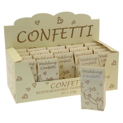 Wedding Confetti - Ivory - The Ultimate Balloon & Party Shop