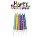 Candle & Cake Topper Set - Multi The Ultimate Balloon And Party Shop Cheltenham & Gloucester Balloons & Fancy Dress 
