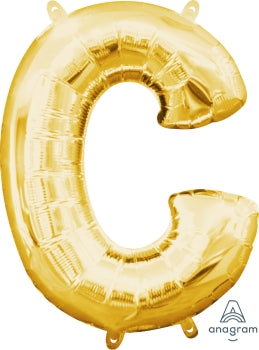 Letter C Foil Balloon - The Ultimate Balloon & Party Shop
