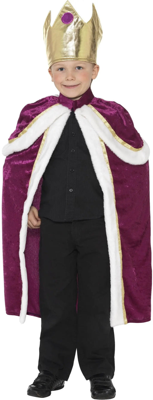 Child's Kiddy King Costume The Ultimate Balloon And Party Shop Cheltenham & Gloucester Balloons & Fancy Dress 