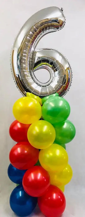 Choose your Age Balloon Column The Ultimate Balloon And Party Shop Cheltenham & Gloucester Balloons & Fancy Dress 